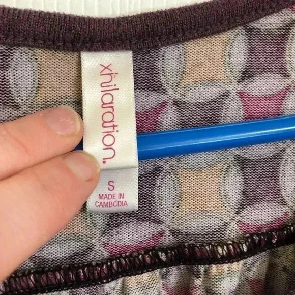 Xhilaration  Checkered Sleeveless Top Size Small - Picture 7 of 15